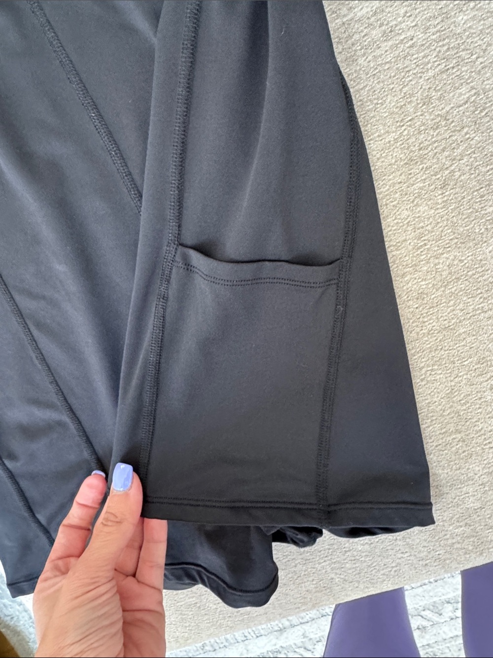 Altar'd State Black Double-Strap Athletic Dress - Picture 3 of 7